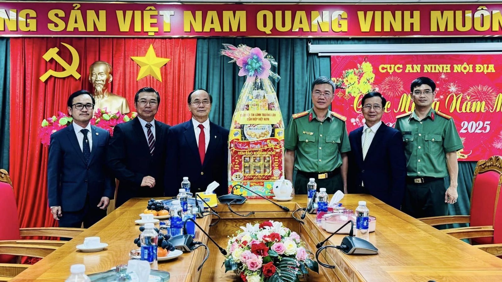 Chúc Tết Cục An Ninh - Bộ Công An Phía Nam