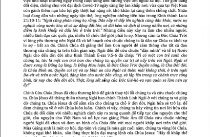 Tổng Hội: Thư Chúc Mừng Giáng Sinh 2020 và Năm Mới 2021
